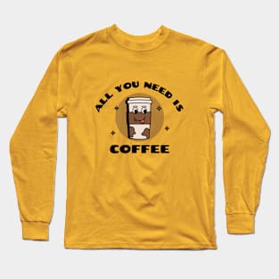 Coffee Doodle Art Vol.02 Long Sleeve T-Shirt